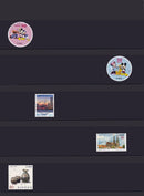 【定番人気商品】切手アルバム用A４紙製黒台紙５段４０枚入