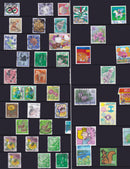 切手アルバム用A４紙製黒台紙１-１０段各１枚（計１０枚）お試しセット