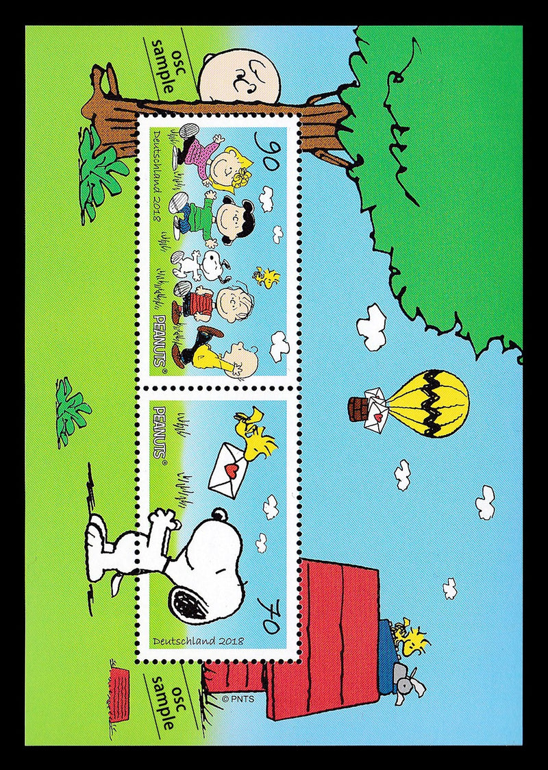 Snoopy Stamp Sheet (Germany exclusive, 2018)
