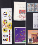 切手アルバム用A４紙製黒台紙１-１０段各４枚（計４０枚）バラエティセット