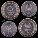 【９kinds】4th issues COMMEMORATIVE COINS Olympic and Paralympic games Tokyo 2020
